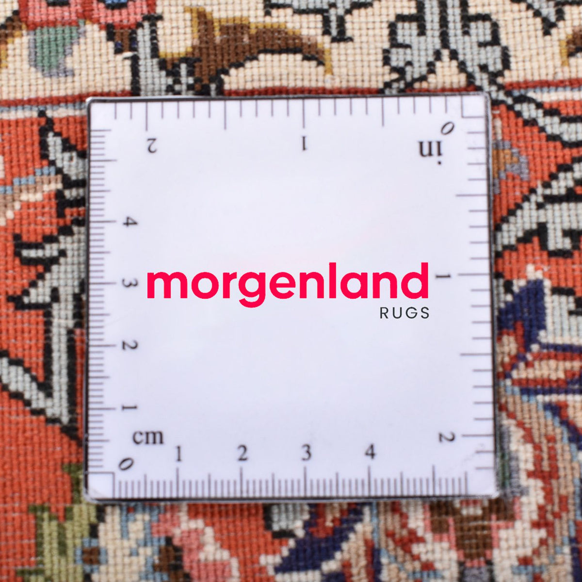 Tapis persan - Ghom - Royal - 205 x 137 cm - bleu foncé