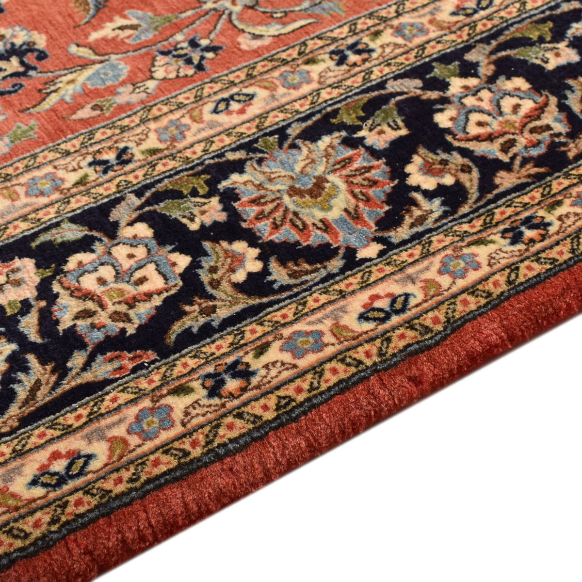Tapis persan - Ghom - Royal - 220 x 141 cm - rouge
