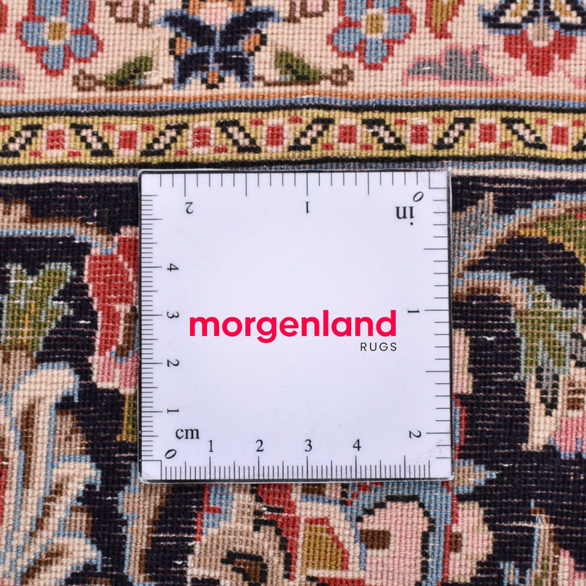 Tapis persan - Ghom - Royal - 220 x 141 cm - rouge