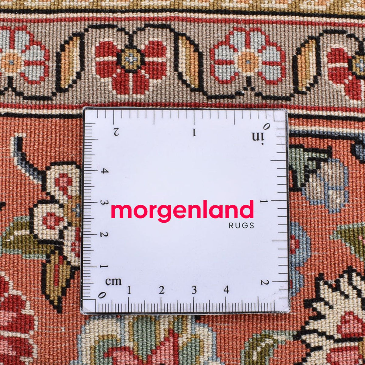 Tapis persan - Ghom - Royal - 208 x 137 cm - bleu foncé