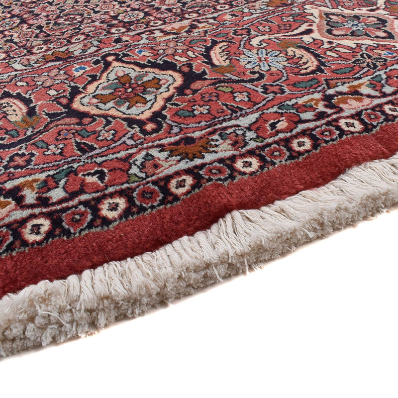 Tapis persan - Bidjar ronde  - 300 x 300 cm - rouge foncé
