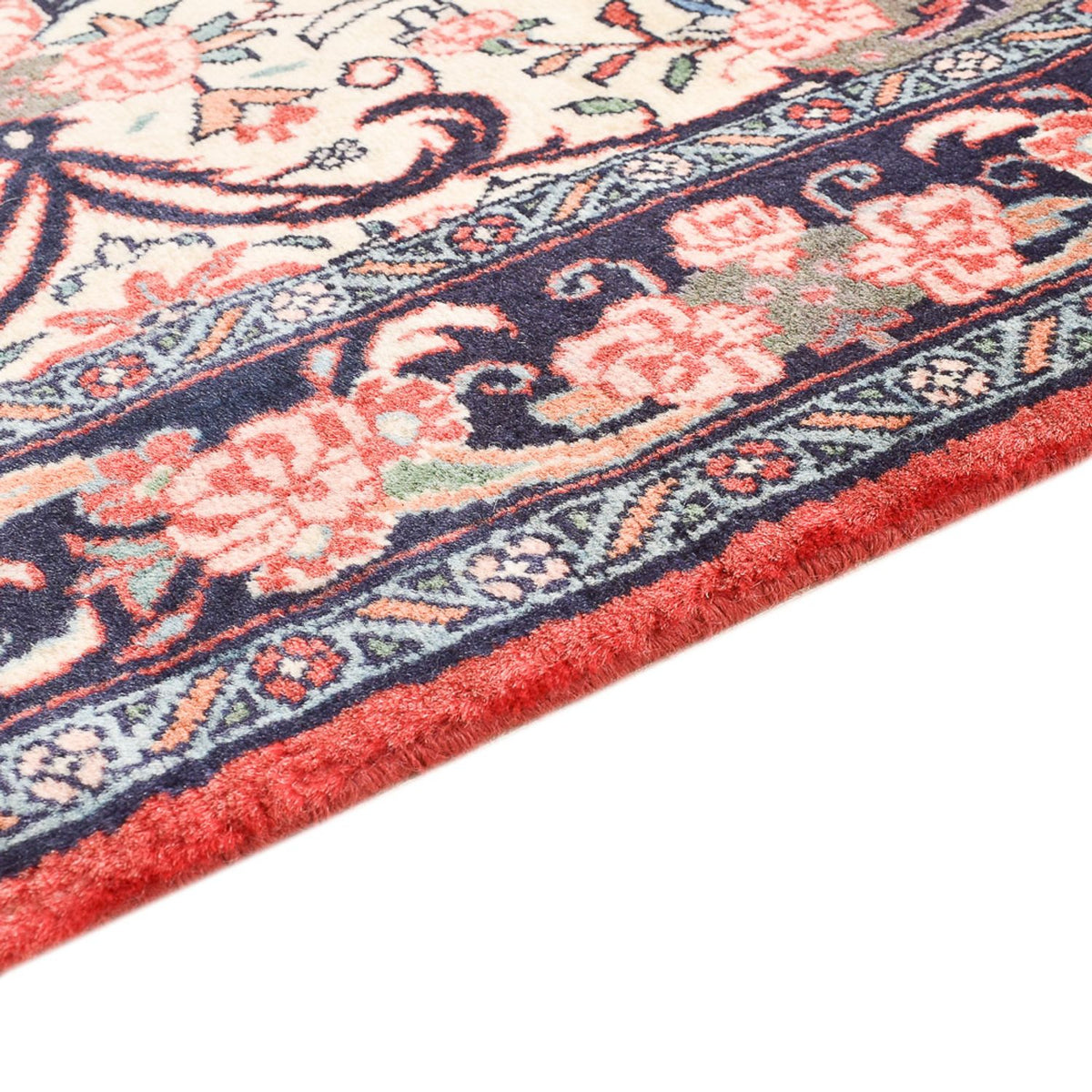 Tapis de couloir Tapis persan - Bidjar - 210 x 78 cm - beige