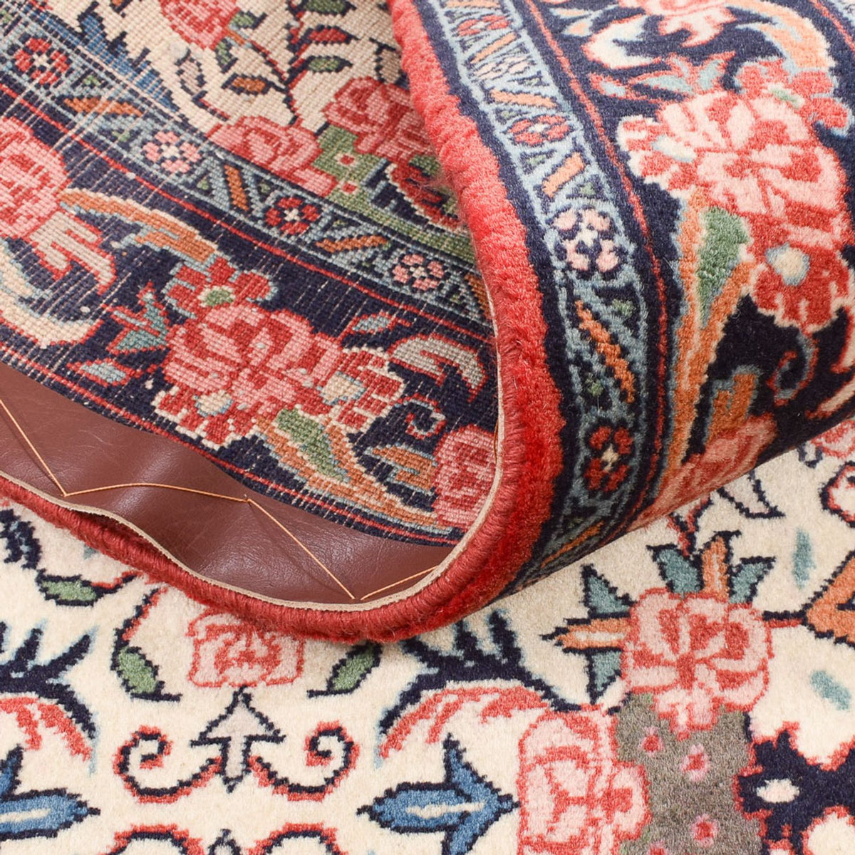 Tapis de couloir Tapis persan - Bidjar - 210 x 78 cm - beige