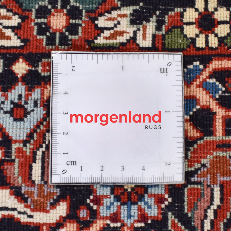 Tapis de couloir Tapis persan - Bidjar - 388 x 157 cm - rouille