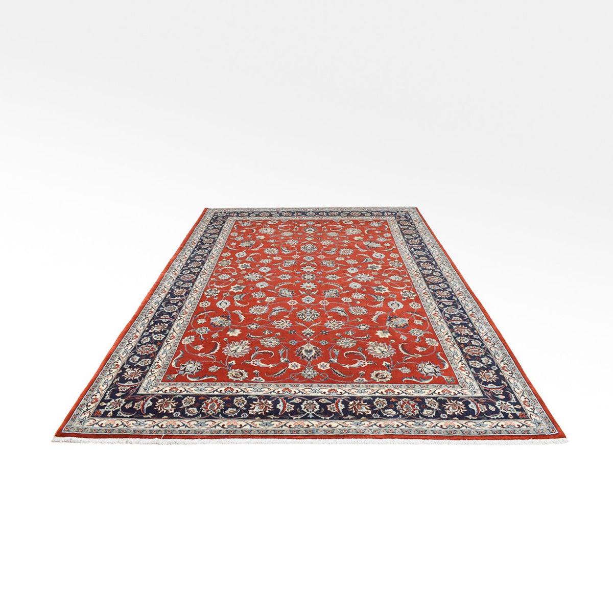 Tapis persan - Classique - Royal - 353 x 247 cm - rouge