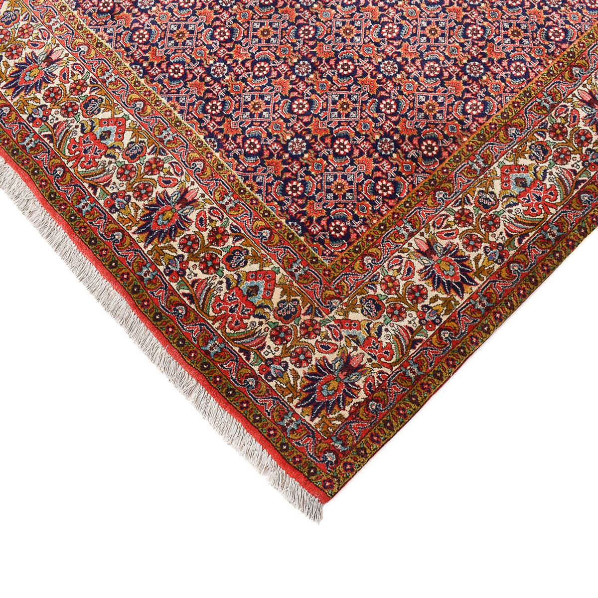 Tapis persan - Bidjar - 294 x 260 cm - rouge