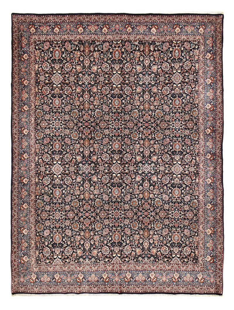Tapis persan - Bidjar - 400 x 302 cm - bleu foncé