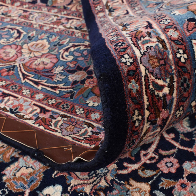 Tapis persan - Bidjar - 400 x 302 cm - bleu foncé