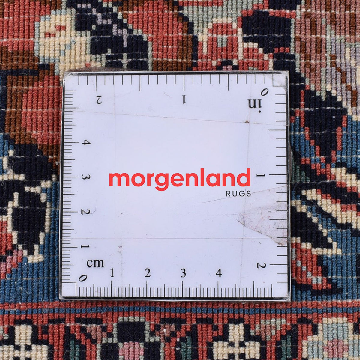 Tapis persan - Bidjar - 400 x 302 cm - bleu foncé