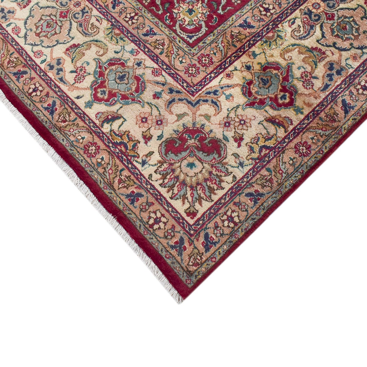 Tapis persan - Tabriz - Royal - 393 x 292 cm - rouge