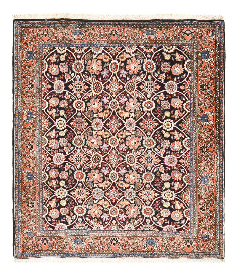Tapis persan - Bidjar - 143 x 125 cm - rouille