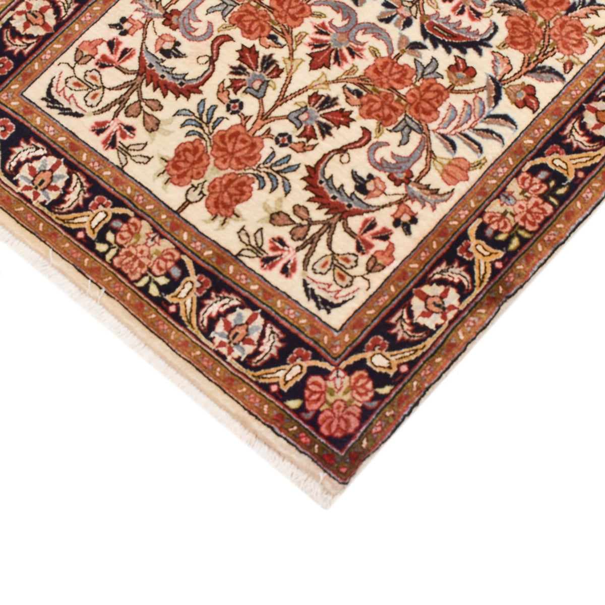 Tapis de couloir Tapis persan - Bidjar - 313 x 76 cm - beige