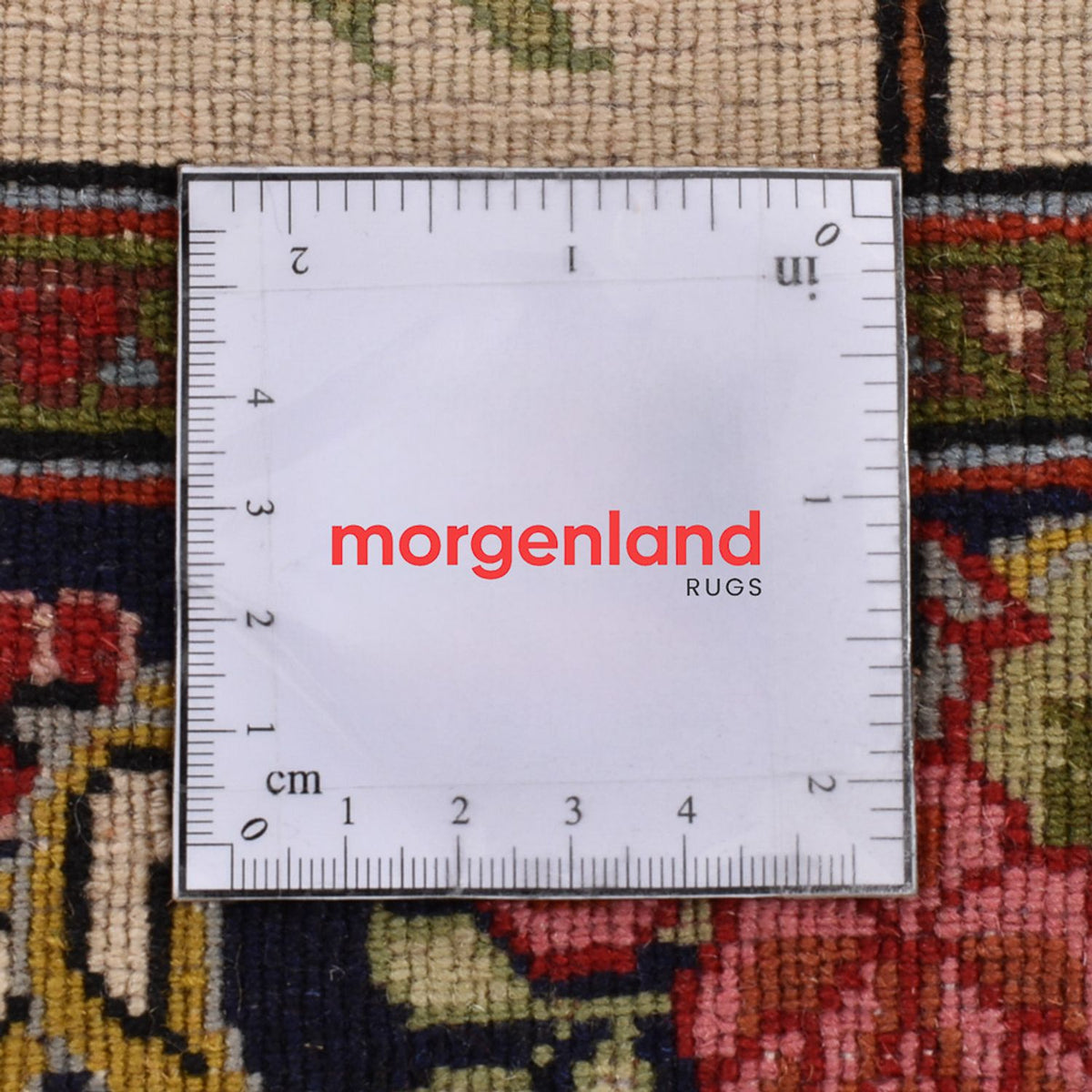 Tapis de couloir Tapis persan - Bidjar - 313 x 76 cm - beige