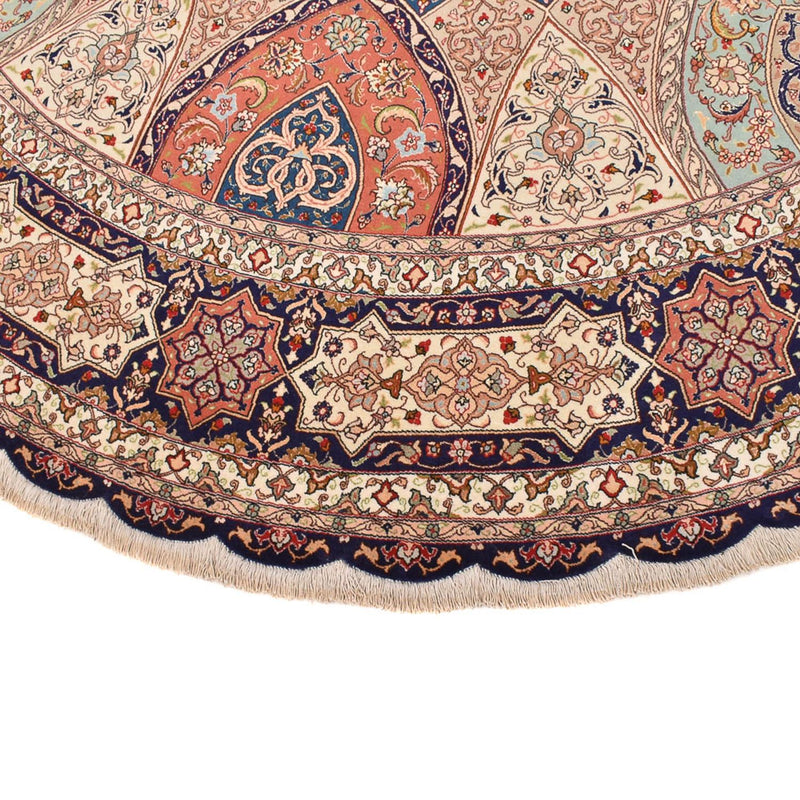 Tapis persan - Tabriz - Royal ronde  - 312 x 312 cm - beige