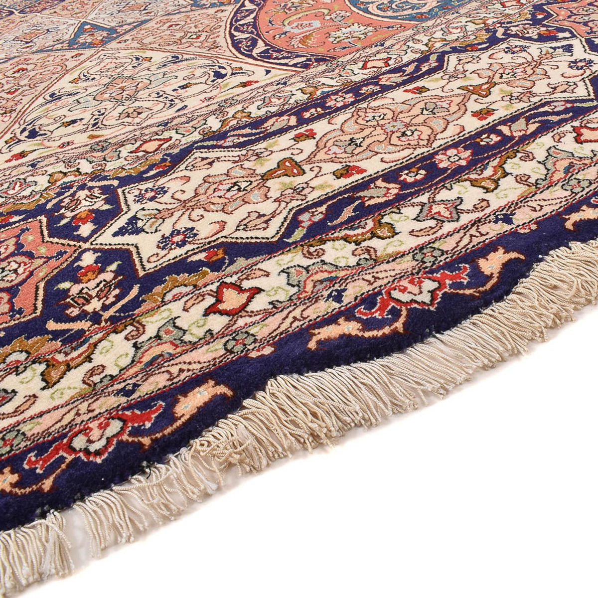 Tapis persan - Tabriz - Royal ronde  - 312 x 312 cm - beige
