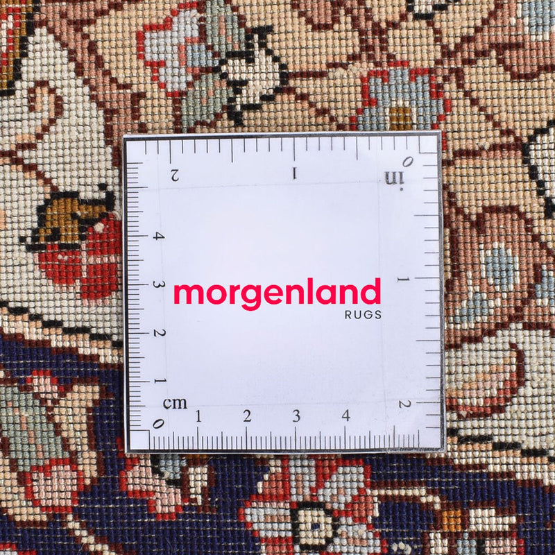 Tapis persan - Tabriz - Royal ronde  - 312 x 312 cm - beige