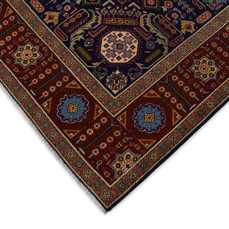 Tapis persan - Nomadic - 298 x 205 cm - rouge vin