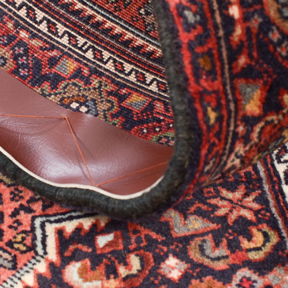Tapis de couloir Tapis persan - Nomadic - 185 x 52 cm - rouille