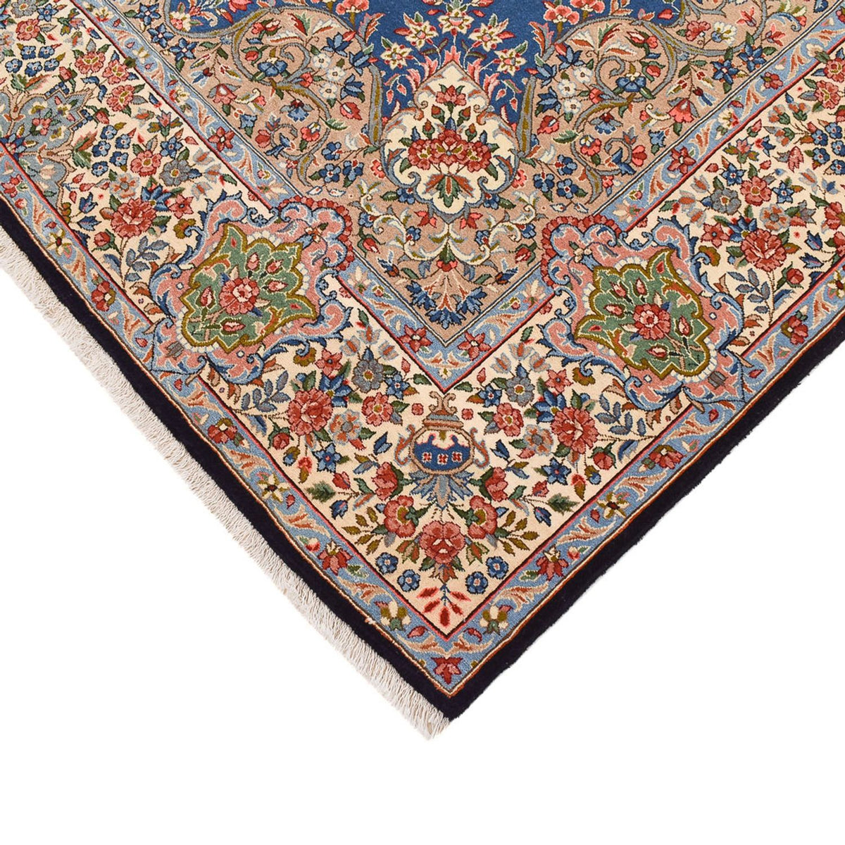 Tapis persan - Royal - 280 x 182 cm - bleu