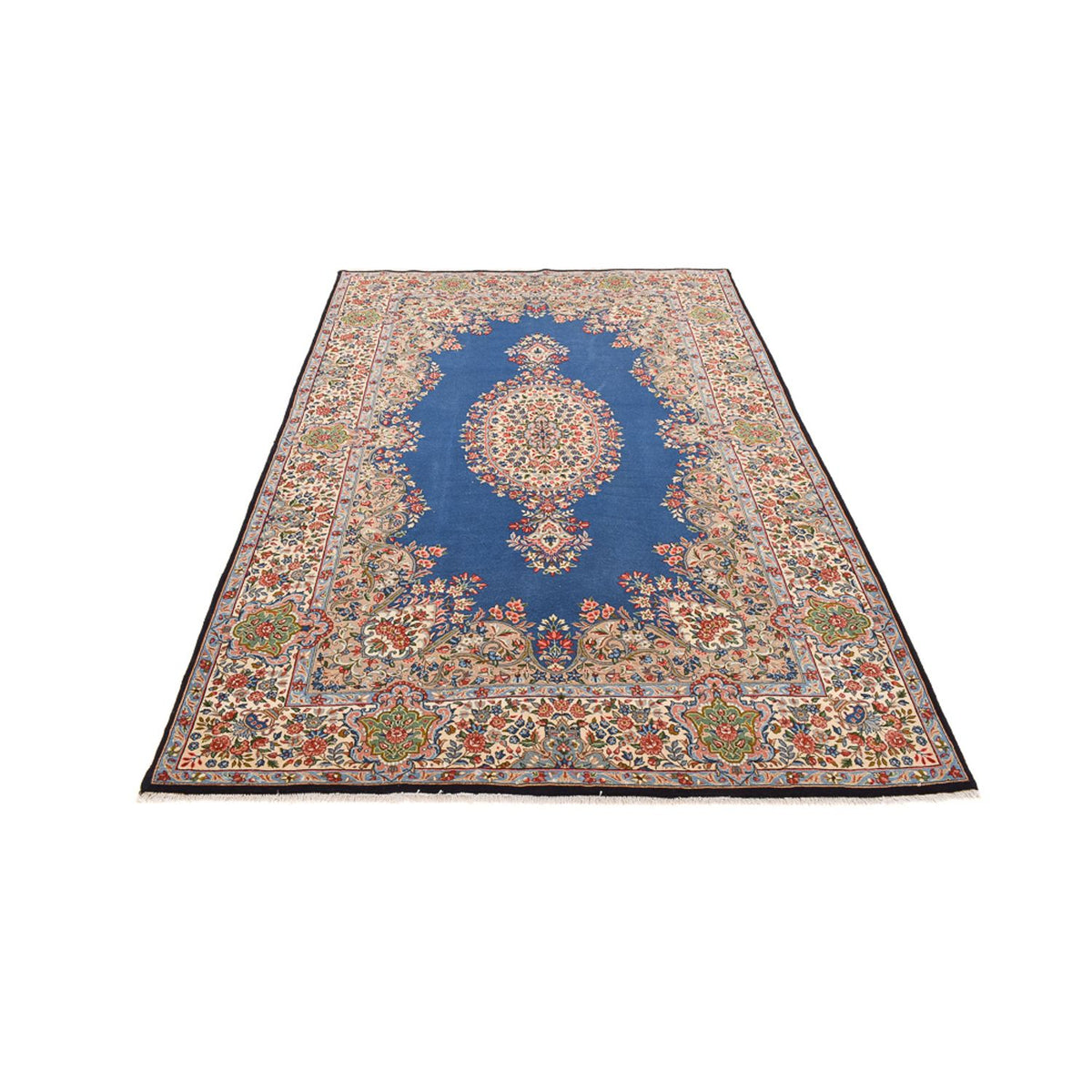Tapis persan - Royal - 280 x 182 cm - bleu