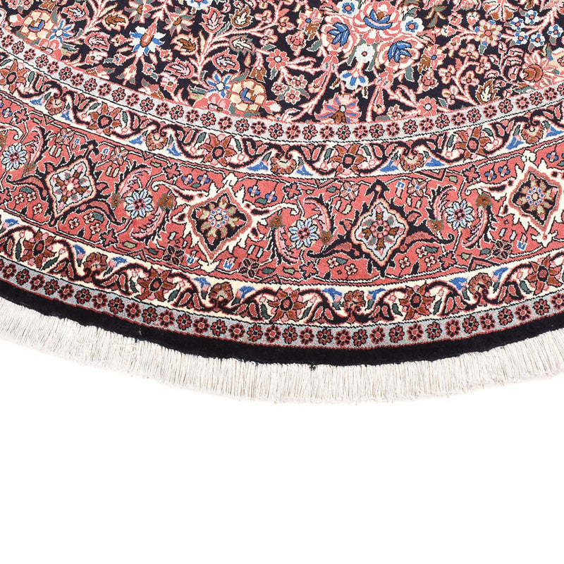 Tapis persan - Bidjar - 240 x 240 cm - rouge foncé