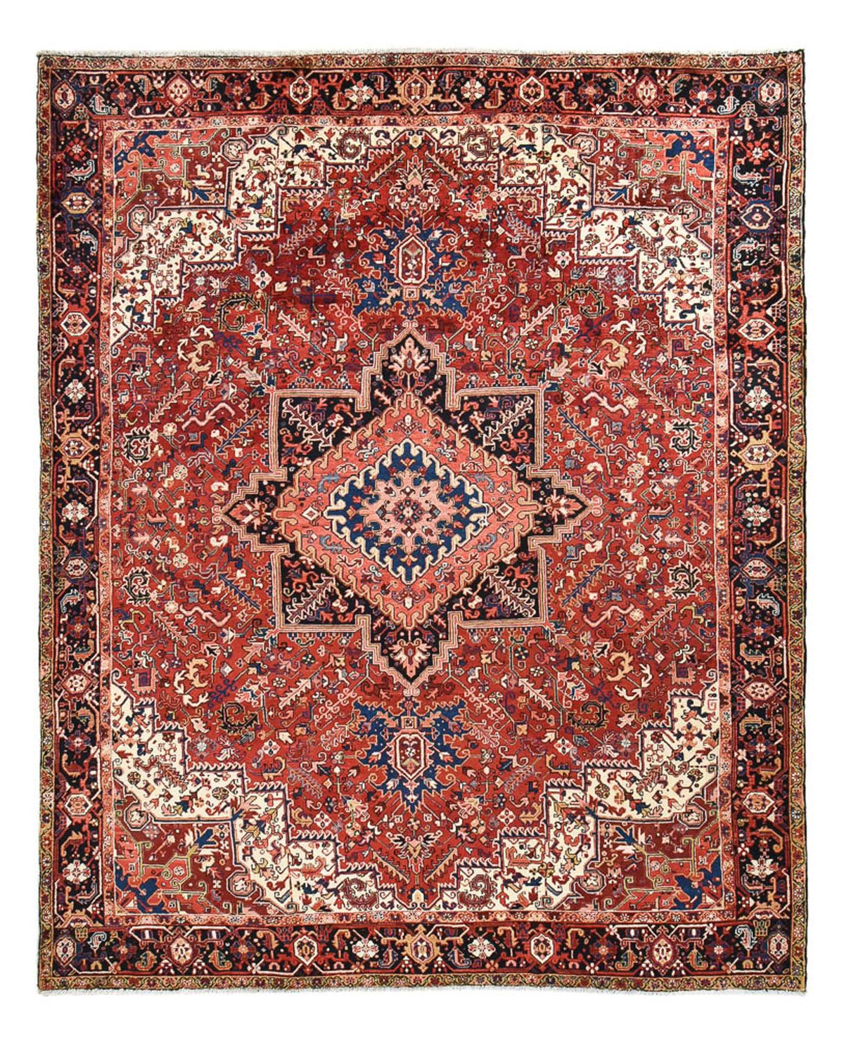 Tapis persan - Nomadic - 373 x 300 cm - rouge
