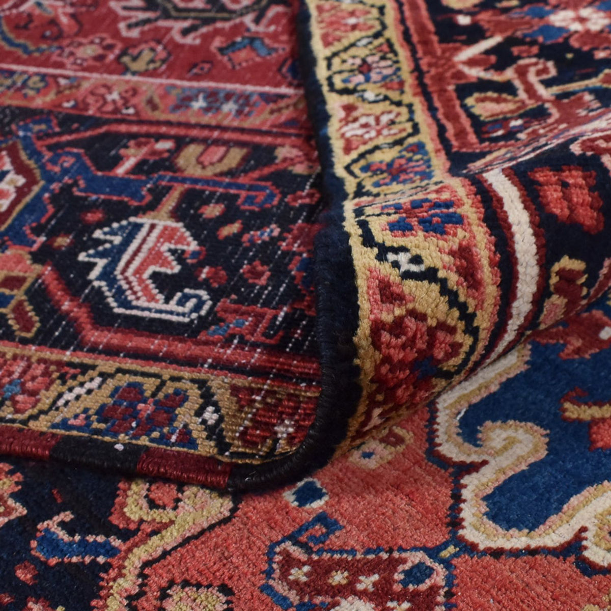 Tapis persan - Nomadic - 373 x 300 cm - rouge
