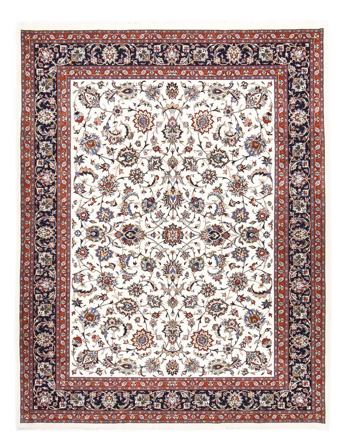 Tapis persan - Classique - Royal - 345 x 245 cm - crème