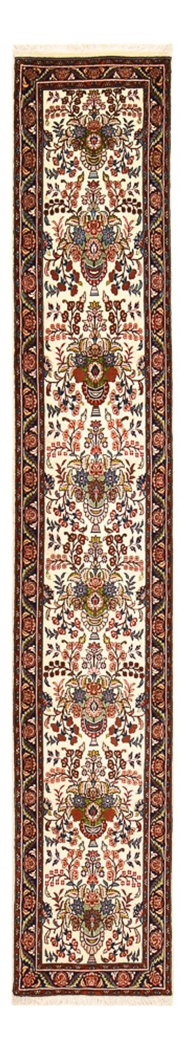 Tapis de couloir Tapis persan - Bidjar - 315 x 56 cm - beige clair