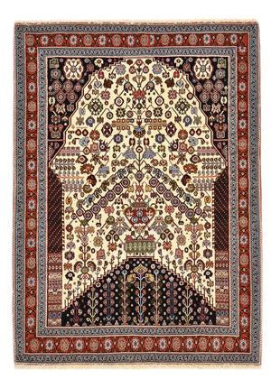 Tapis Gabbeh - Persan Kashkuli - 160 x 112 cm - multicolore