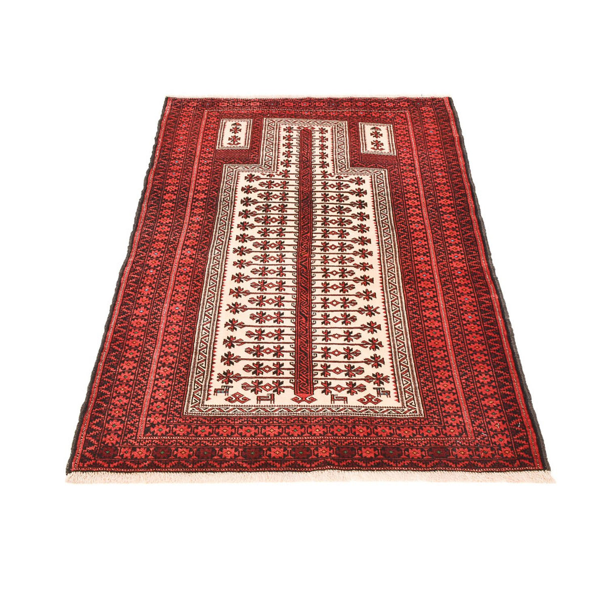 Tapis Belutsch - 144 x 99 cm - multicolore