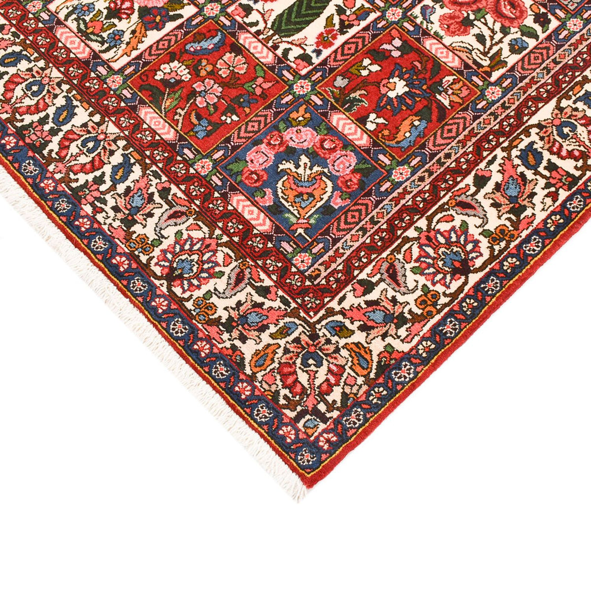 Tapis persan - Nomadic - 208 x 133 cm - multicolore