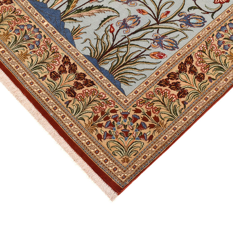 Tapis persan - Ghom - Royal - 200 x 131 cm - multicolore