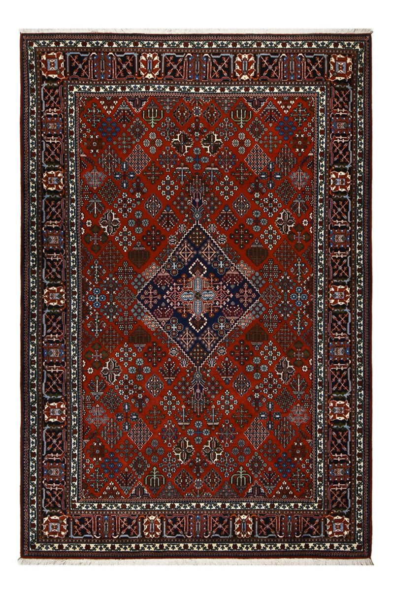 Tapis persan - Nomadic - 302 x 203 cm - rouge foncé