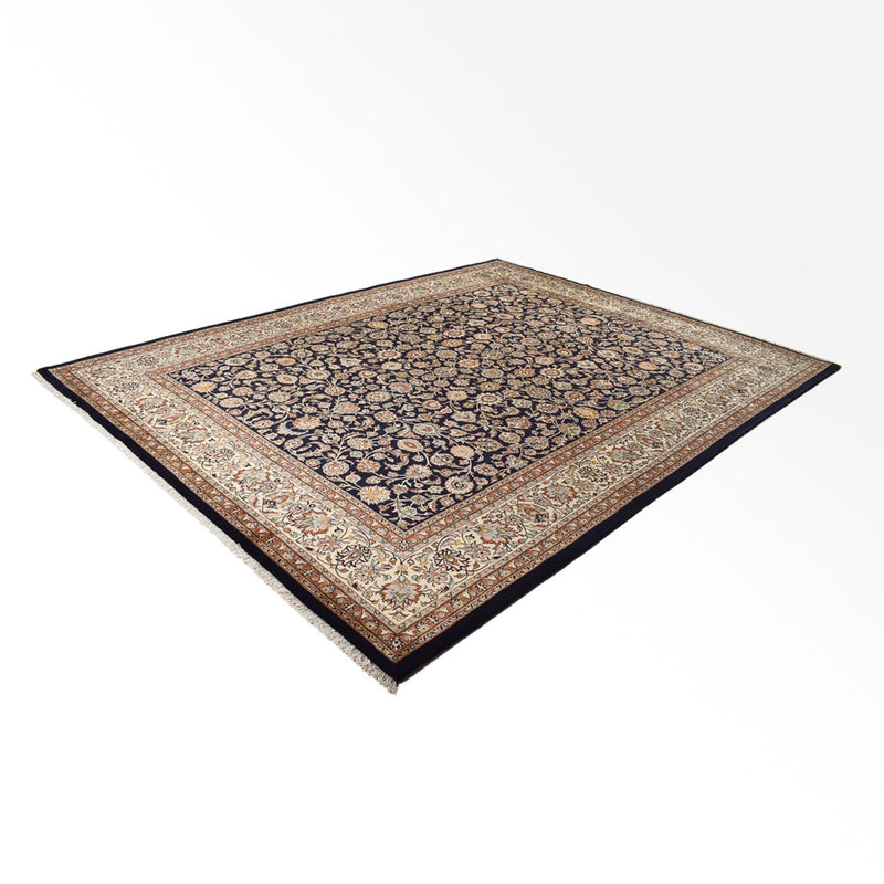 Tapis persan - Classique - Royal - 396 x 300 cm - bleu foncé