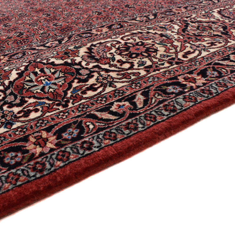 Tapis persan - Bidjar - 392 x 300 cm - rouge bordeaux