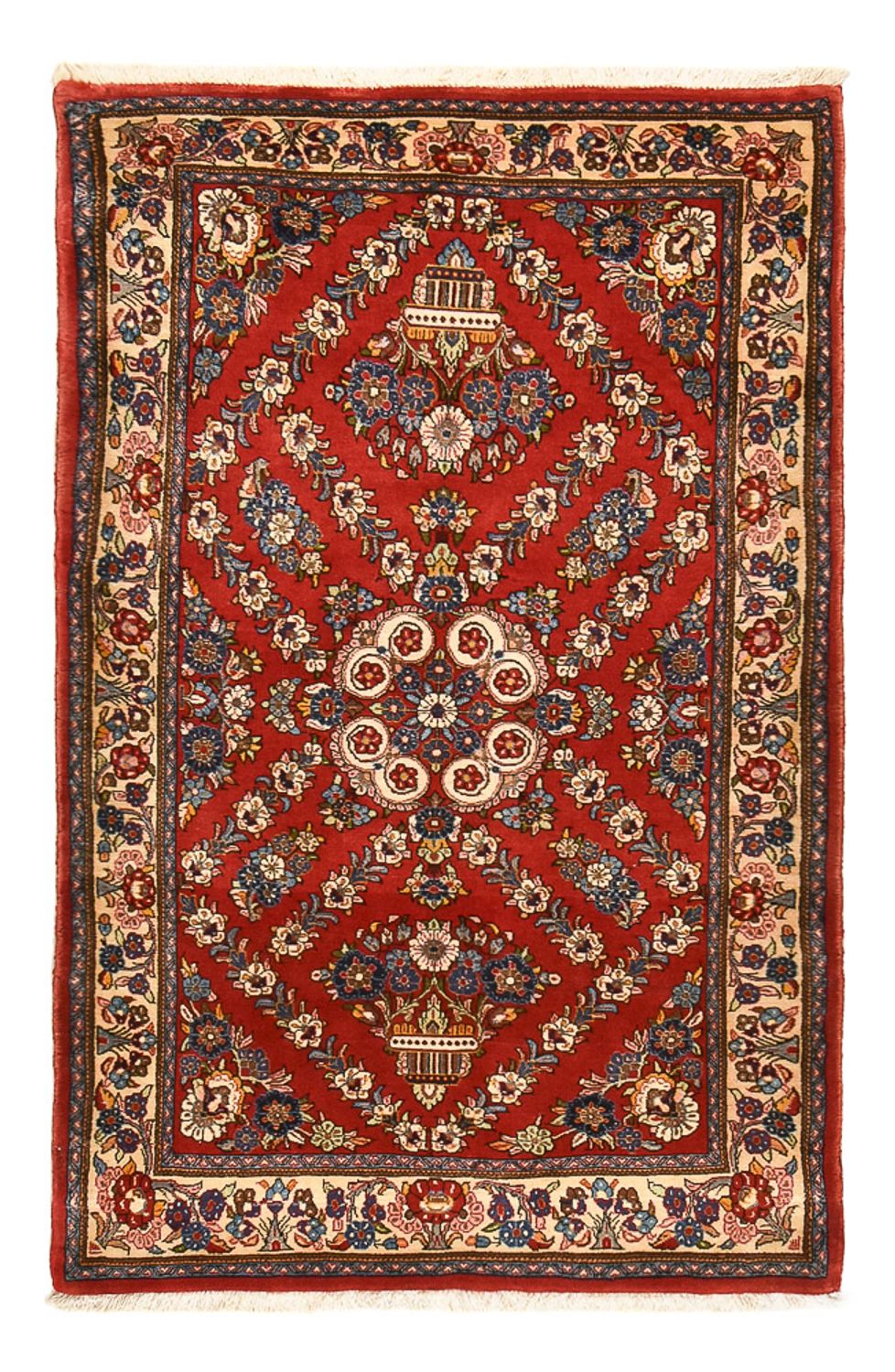 Tapis persan - Classique - 194 x 122 cm - rouge