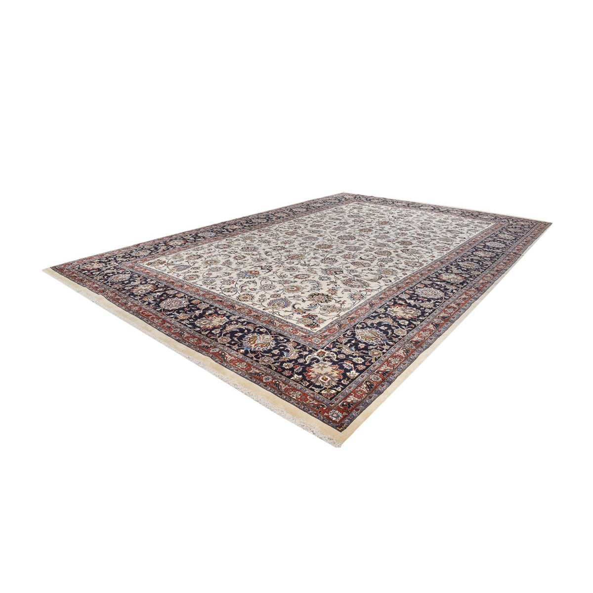 Tapis persan - Classique - Royal - 575 x 394 cm - crème