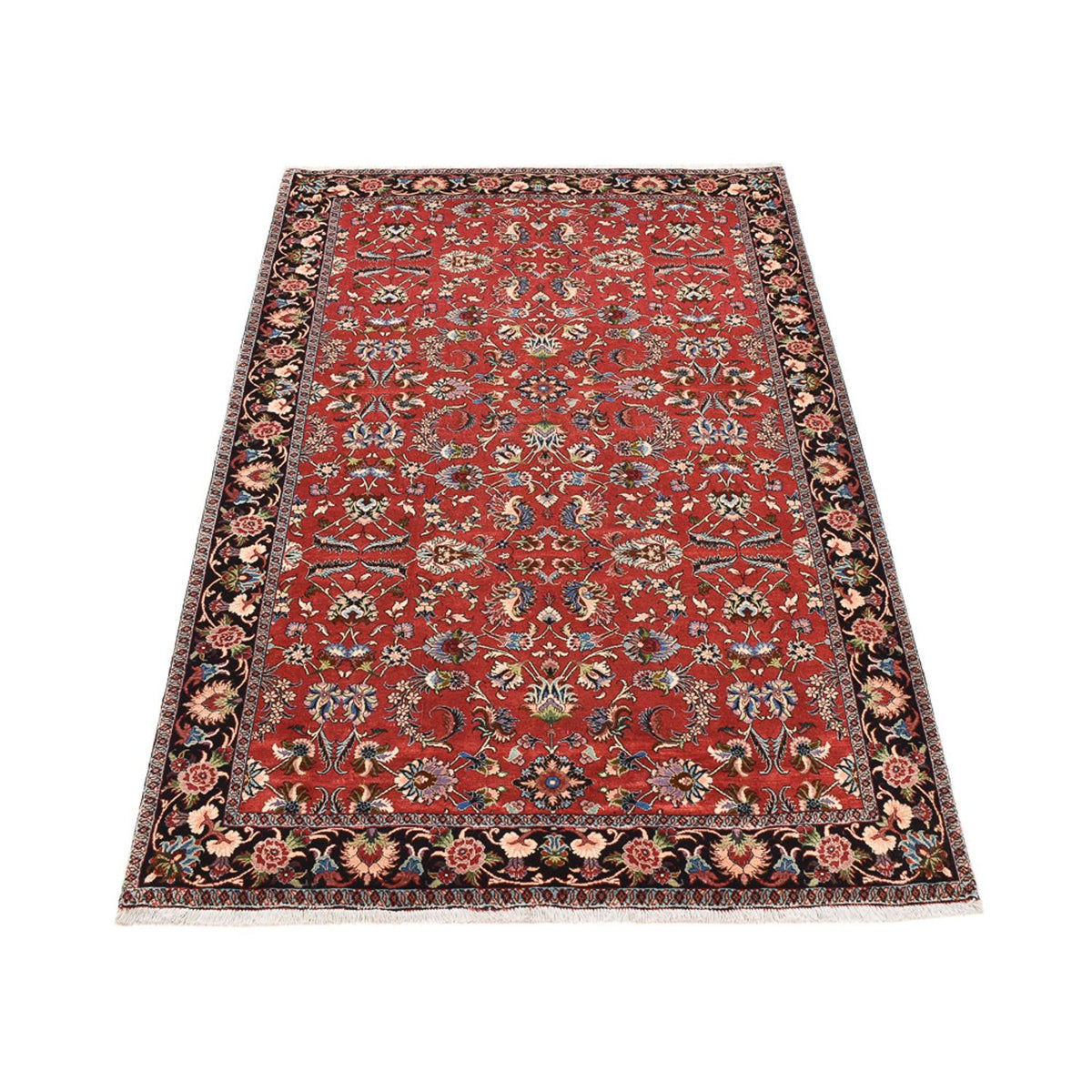 Tapis persan - Bidjar - 210 x 130 cm - rouge