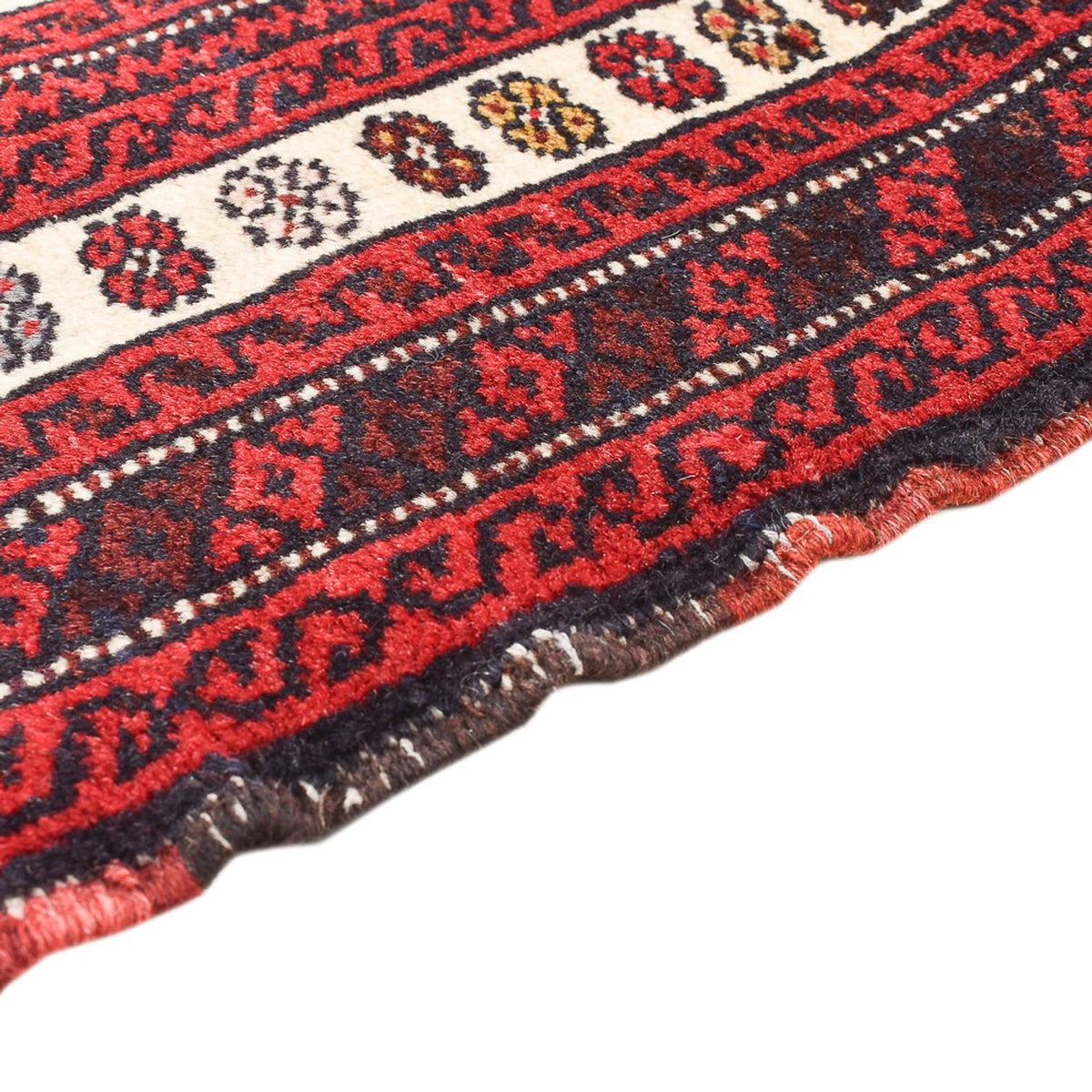 Tapis Belutsch - 128 x 100 cm - multicolore