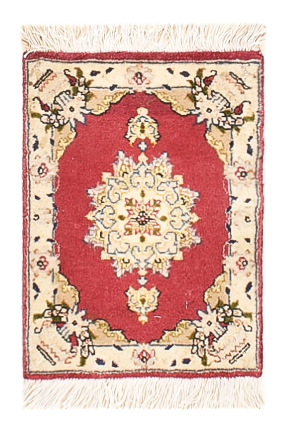 Tapis Gabbeh - Persan Kashkuli - 40 x 40 cm - rouge