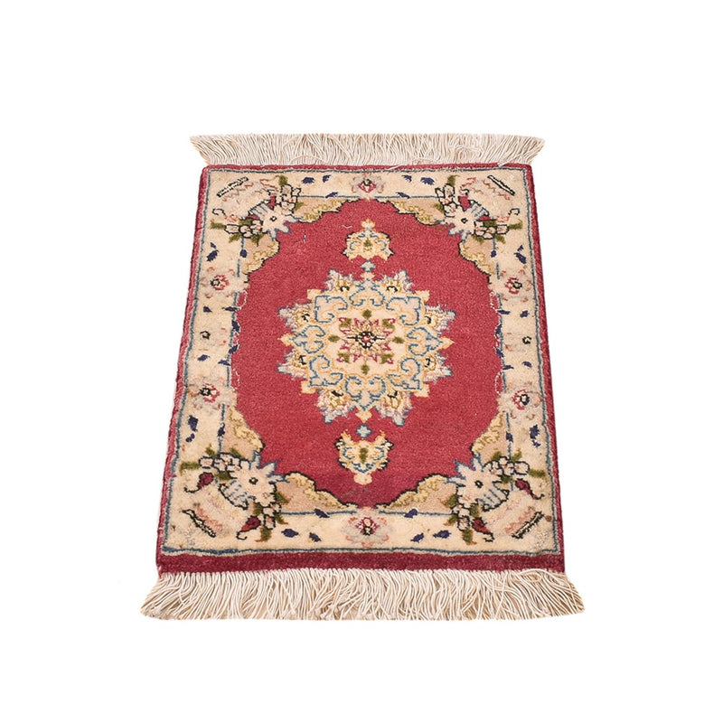 Tapis Gabbeh - Persan Kashkuli - 40 x 40 cm - rouge