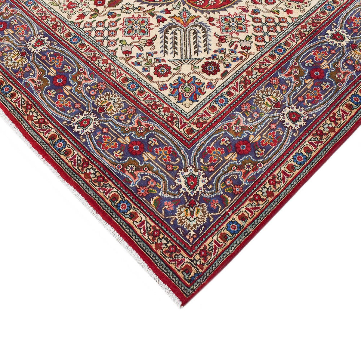 Tapis persan - Tabriz - Royal - 396 x 298 cm - rouge
