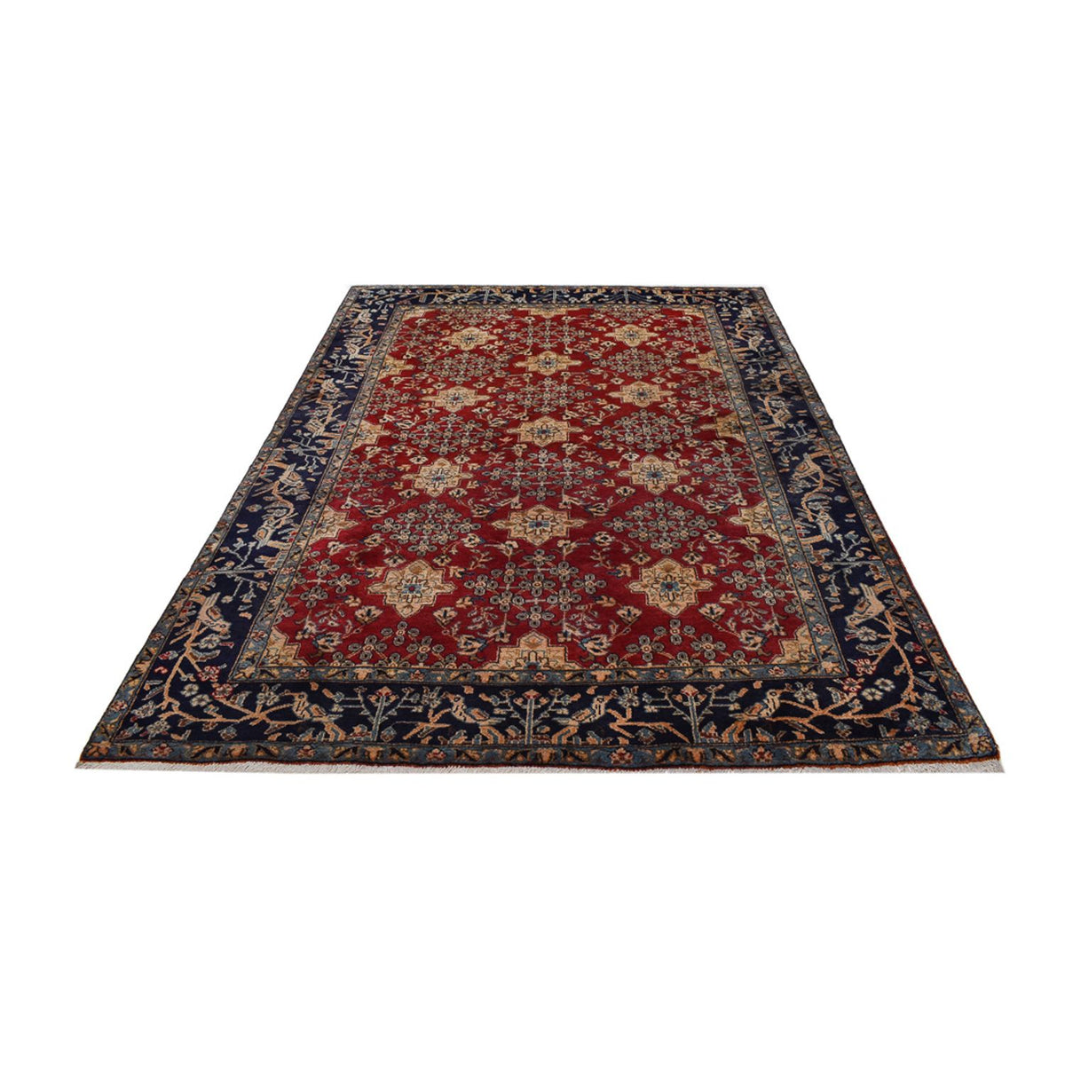 Tapis persan - Classique - 260 x 191 cm - rouge