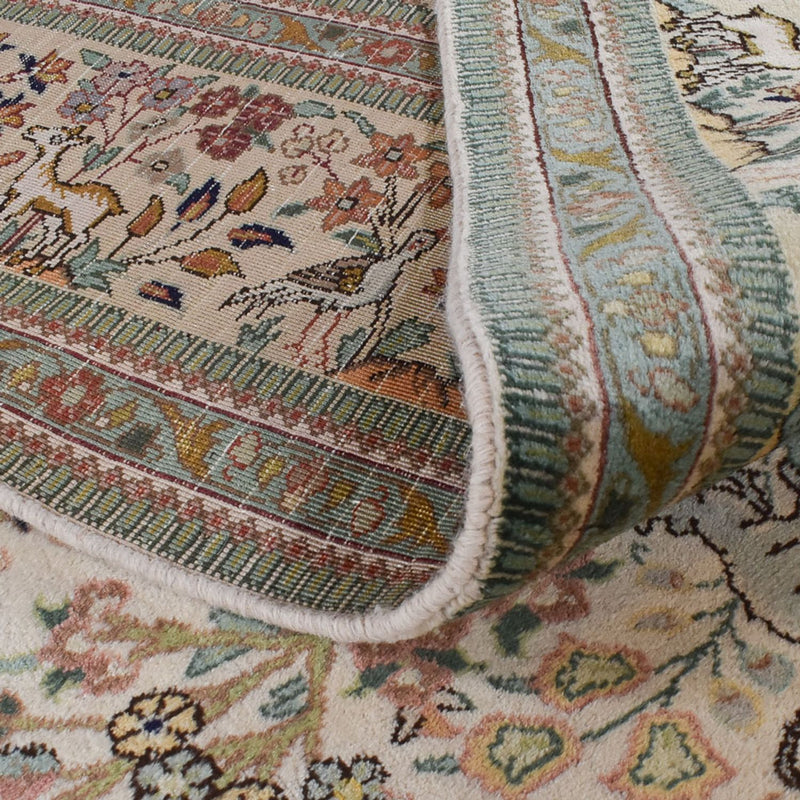 Tapis persan - Classique originale  - 365 x 302 cm - vert clair