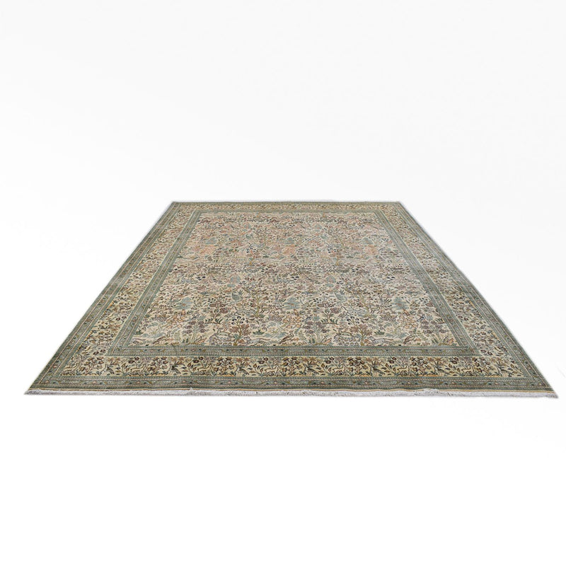 Tapis persan - Classique originale  - 365 x 302 cm - vert clair