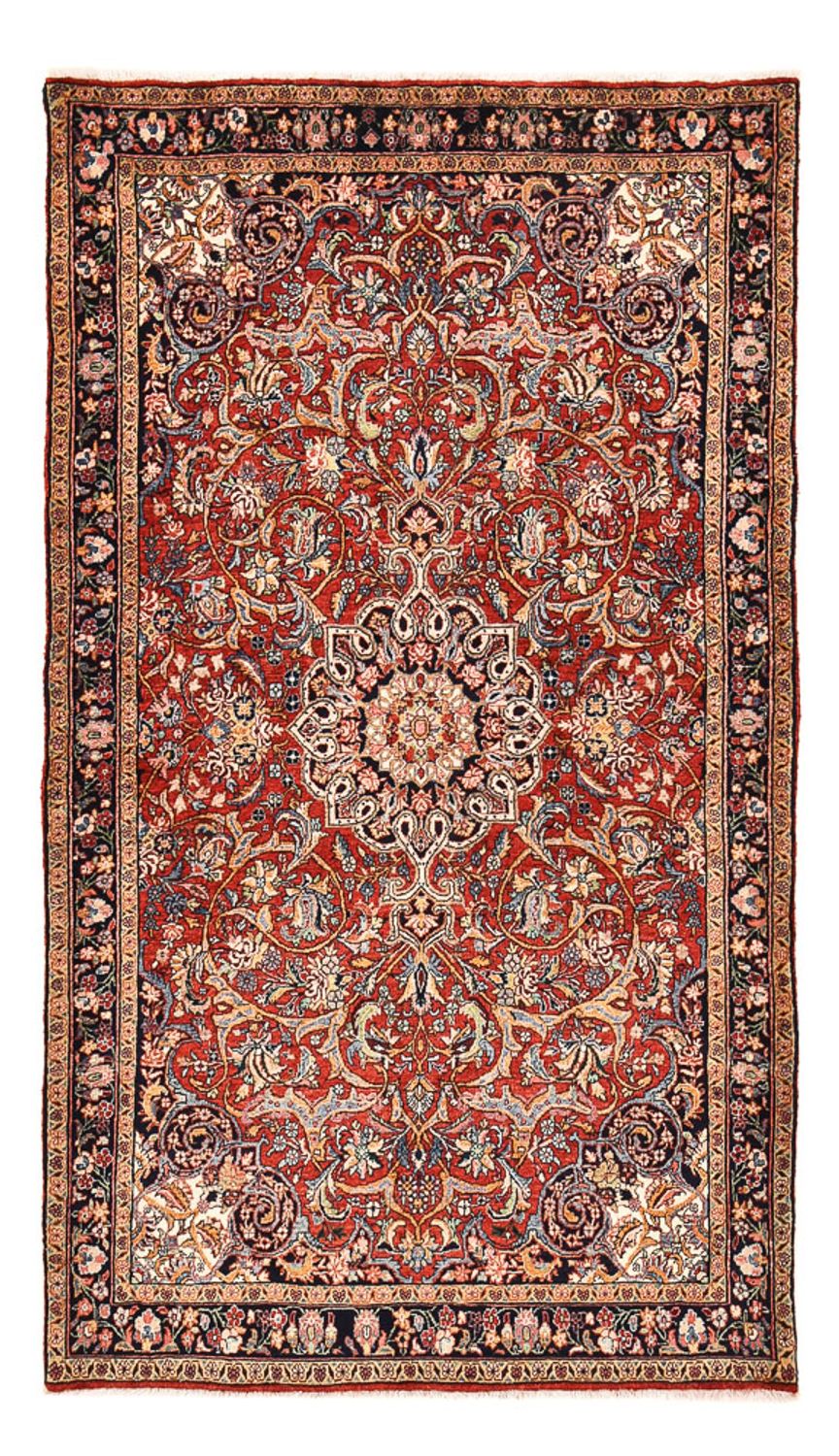 Tapis persan - Bidjar - 225 x 132 cm - rouge