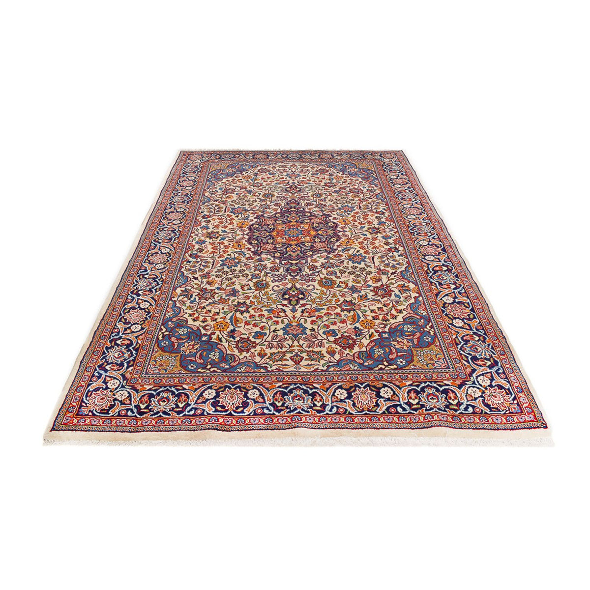 Tapis persan - Classique - 217 x 134 cm - beige clair