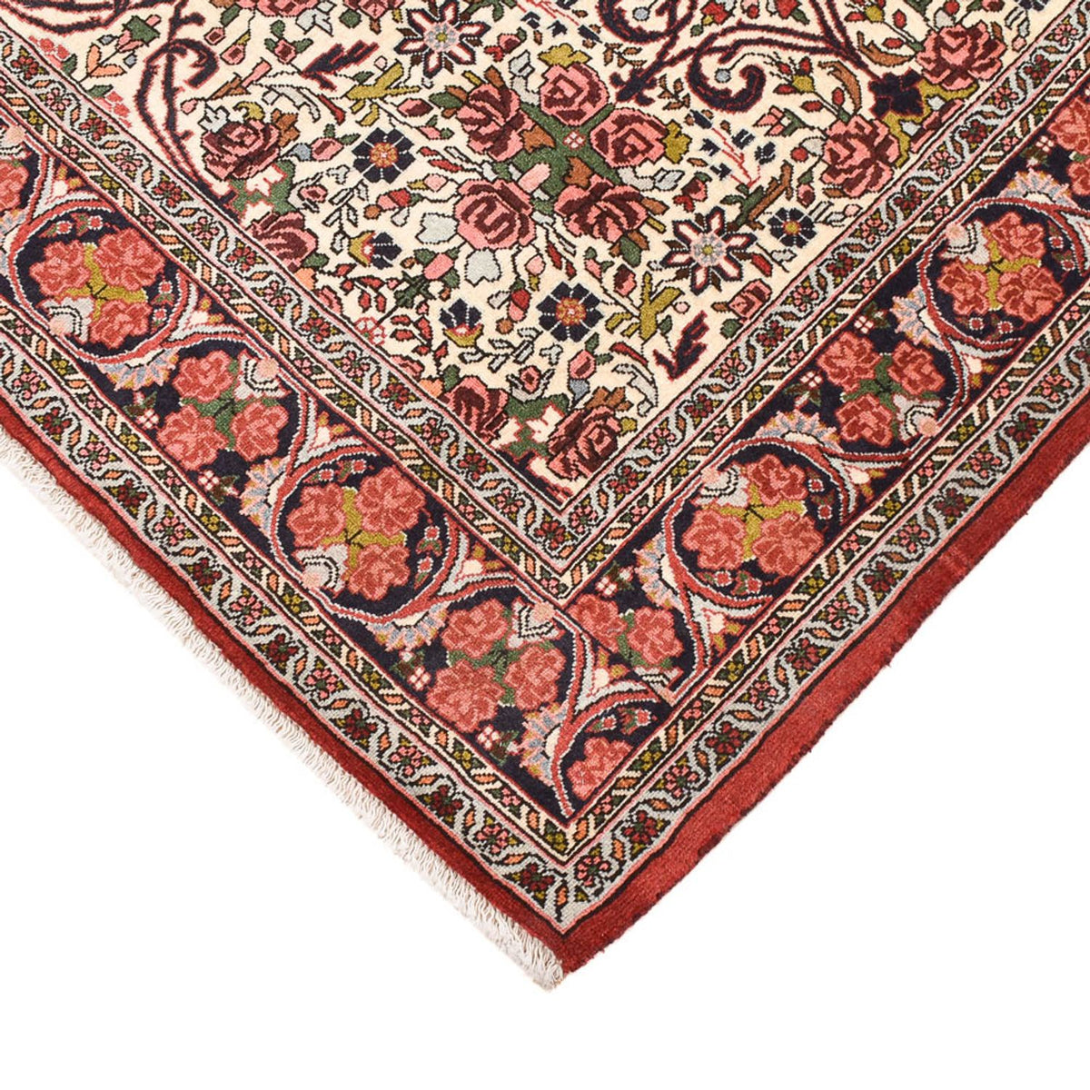 Tapis persan - Bidjar - 214 x 142 cm - crème