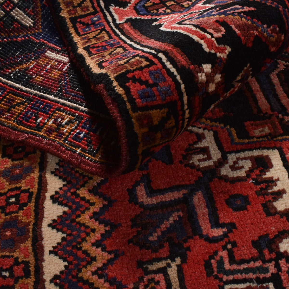 Tapis persan - Nomadic - 292 x 206 cm - rouge